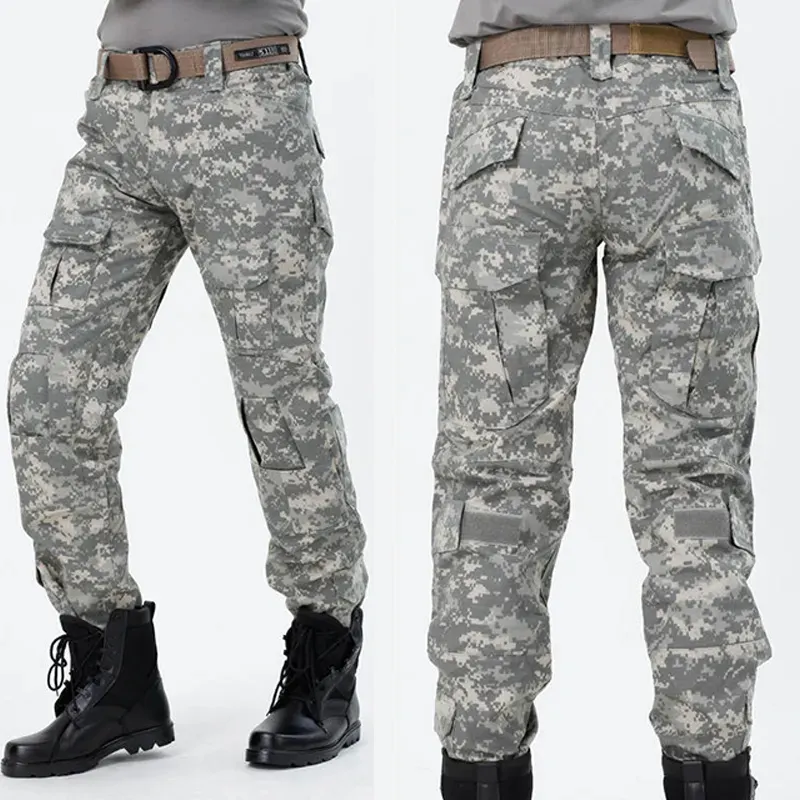 Factory supply high quality four seasons casual camouflage pants windproof practical camo pants for men