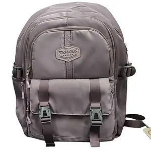 Promotional waterproof travel work school student retro style lightweight backpack