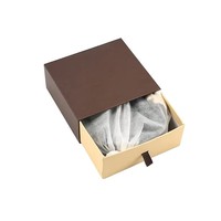 Boîtes décoratives en carton de sécurité personnalisées avec ruban, poignée et tiroirs coulissants pour gâteaux et allumettes