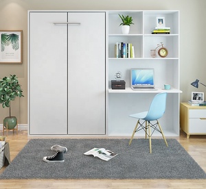 Meubles de chambre d'enfant garde-robe en bois et lits muraux dissimulés pour bébé vente populaire - Product Image 2
