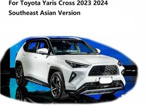 แผ่นบังตาหน้าต่างด้านหลังรถสำหรับ<span class=keywords><strong>2022</strong></span> <span class=keywords><strong>Yaris</strong></span> CROSS 2024 ABS ที่ครอบชัตเตอร์สีคาร์บอน - Product Image 4