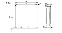 Module d'antenne Hitech One UHF 860-960 MHz ISO 18000-6C, taux de lecture >400 fois/secondes, lecteur/enregistreur RFID, lecteurs de cartes de contrôle d'accès