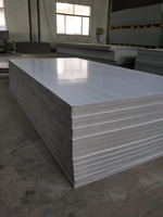 Panneau en plastique d'ingénierie de protection de l'environnement tige en PVC plaque grise 1300*2000mm feuilles de plastique barre bâton