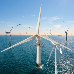 Générateur éolien horizontal 50 kW 220 V/380 V, diamètre du rotor 12,6 m, pales en fibre de verre renforcée, axe horizontal 50 kW 30 kW - Product Image 6
