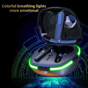 PRO60 Pro 6 earbud berkabel Handsfree, headphone nirkabel untuk ponsel, Headset game 5.1V