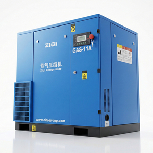 Conversion de fréquence de qualité fiable vsd 15hp petit compresseur d'air électrique 10 bar 500l avec débit d'air stable - Product Image 2