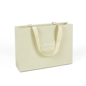 Crown Win Luxury Eco-Friendly Recyclable Laminated <b>Paper</b> Bags with Handles for Clothing Shoes & Gift Packaging - Product Image 4