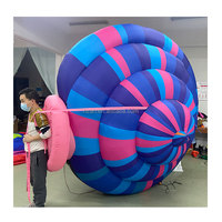 AnHang Parade Outdoor Circus Party Publicité Gonflables Escargot Géant Shell Costume Big Snail Shell Gonflable pour Cirque