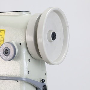 Máquina de coser pelucas de una aguja QS-810-JF con gancho grande, puntada recta, para pelucas y postizos, en perfecto estado, con alimentación por pie móvil. - Product Image 5