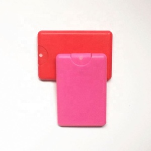 2026 Hot Sale 20 ml Credit Card Flat <b>Spray</b> Perfume <b>Bottle</b> Instock White Transparent 20ml <b>Plastic</b> <b>Spray</b> <b>Bottle</b> - Product Image 5