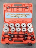 Kit d'outils d'installation et de démontage de bagues CIHOO, 27 pièces, en acier à haute teneur en carbone, manuel, pour bras de suspension et essieu arrière, réparation universelle