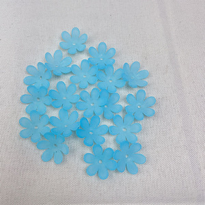 Aomiao's Mystery Acrylic Flower <b>Beads</b> Six Petal Frosted For Jewelry Making Bulk Loose <b>Beads</b> Material ABS <b>Plastic</b> Lucite - Product Image 4