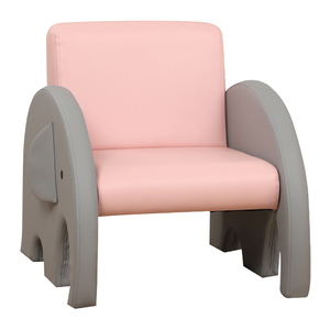 Chaise enfant mignonne en forme d'éléphant, <span class=keywords><strong>fauteuil</strong></span> enfant, canapé en cuir imperméable, mobilier enfant - Product Image 2