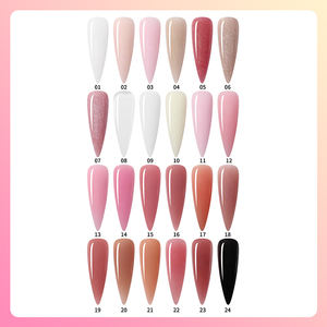 <span class=keywords><strong>Acrygel</strong></span> Opaque 24 Couleurs en Gros, Fournitures pour Ongles, Étiquette Privée Personnalisée, Gel UV Poligel d'<span class=keywords><strong>Extension</strong></span> Poly Acrylique - Product Image 2