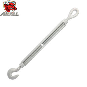 Ambull chất lượng hàng đầu nhiệm vụ nặng nề kích thước lớn mở cơ thể mạ kẽm thả giả mạo 1/2 inch thép carbon mắt móc turnbuckle phần cứng - Product Image 4