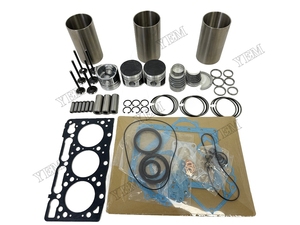 Kit de reconstruction de moteur D950 avec kit de joints, soupapes de moteur et jeu de roulements pour Kubota - Product Image 6