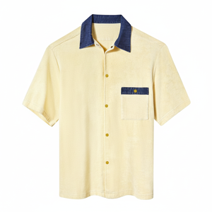 Tropical impreso de gran tamaño Cabana camisas Unisex ligero Casual verano Resort desgaste cómodo moda OEM proveedor - Product Image 1