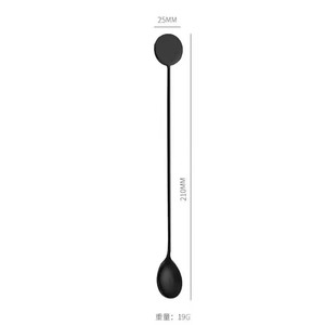 Cuillère de barman personnalisée avec logo, qualité alimentaire, argent, or, noir, 21 cm, 30 cm de long, pour la Russie, Krusovice, <span class=keywords><strong>Peroni</strong></span>, Old Pulteney - Product Image 5