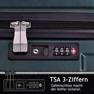 กระเป๋าเดินทางแบบแข็งพร้อมกุญแจล็อค TSA ขนาด 20 นิ้ว ทนทานต่อการสึกหรอ กันกระแทก สำหรับผู้ชายและผู้หญิง - Product Image 2