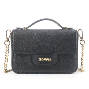 Bolso de Hombro de Lujo Ligero para Mujer, Bolso Tote Cuadrado Pequeño con Cadena Metálica, Bolso Bandolera Brillante para Fiesta de Verano - Product Image 1