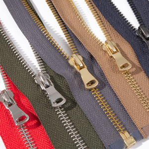 Bán buôn tùy chỉnh tự khóa dây kéo kim loại 3 #5 #8 #10 # Brass đóng cửa - Product Image 3