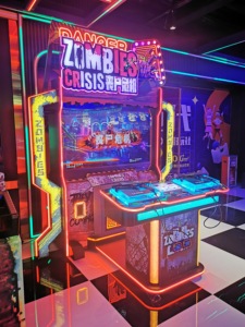 Máquina de disparos de simulación multifuncional para interiores Zombie Crisis que funciona con monedas, juego de Arcade, entretenimiento de construcción de Metal - Product Image 3
