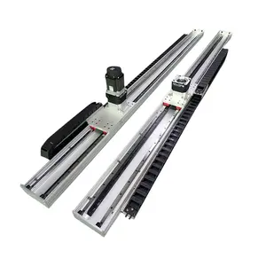 YSC YTC série Módulo Linear de alta velocidade Cnc Rack Pinhão Acionamento eixos lineares Módulo deslizante de eixo linear Módulo linear guias lineares