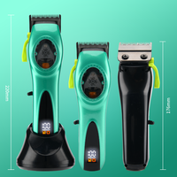 Máquina Cortadora de Pelo Inalámbrica de Alta Velocidad con Motor Maglev, Batería Grande, Cuchilla Ajustable y Recargable