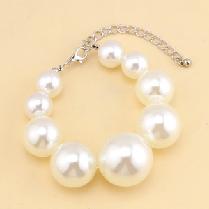 Pearl Necklace Women's Imitation Pearl Beaded Geometric Style Everyday Wear Yiwu Origin - Product Image 3