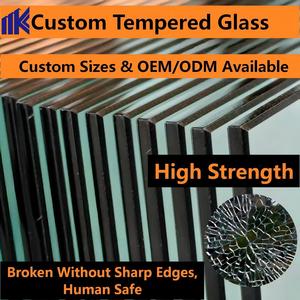 <span class=keywords><strong>Verre</strong></span> trempé plat d'épaisseur personnalisée pour usages industriels, <span class=keywords><strong>prix</strong></span> au mètre carré de <span class=keywords><strong>verre</strong></span> trempé de 12 mm, panneaux de <span class=keywords><strong>verre</strong></span> trempé - Product Image 6