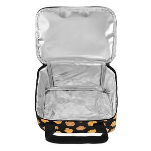Sac isotherme mini-pique-nique en nylon à motif floral Hawaï Puakenikeni, 6L, portable, avec poignée courte et impression personnalisée - Product Image 2