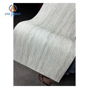 Tuile flexible imperméable et ignifuge pour façade de bâtiment, tuiles murales flexibles pliables pour mur extérieur, travertin - Product Image 3