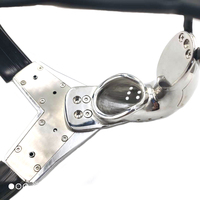 Ceinture de chasteté en acier inoxydable pour hommes, dispositif de bondage CBT, anti-infidélité, verrou d'abstinence, version simple, cage à pénis, jouets sexuels