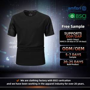 Camisetas de Hombre Personalizadas de Moda, Fabricadas por BSCI, <span class=keywords><strong>Manga</strong></span> Corta, 100% Poliéster, 145 GSM, Secado Rápido, Transpirables, Deportivas - Product Image 1