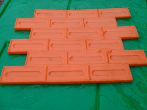 Molde de Silicona Líquida <span class=keywords><strong>para</strong></span> Estampado de Concreto, Patrón de Piedra de Poliuretano, <span class=keywords><strong>para</strong></span> Pavimentación - Product Image 5