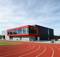 Structure en acier préfabriquée pour gymnase, salle de sport et stade, bâtiment en acier préfabriqué à faible coût pour le basketball en salle