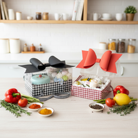 Nouvelles Pochettes Florales en Carton pour Noël et la Saint-Valentin 2026, Impression Quadricolore à Chaud Doré, Emballage Portable pour Fleurs