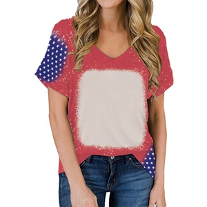 Camiseta unisex de manga corta con cuello en V, de fibra de poliéster, con estampado en color 3D, primavera 2022, nueva - Product Image 2