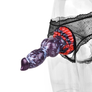 NNSX Dog Knot Silicone <b>Dildo</b> With Suction Cup Fantasy Animal Penis Cock Sexy Toys for Woman and Man Masturbation Anal Plug - Product Image 5