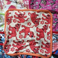 Doudou en bambou biologique à imprimé western pour nouveau-nés, respirant, bavoir, serviette à écouper et petite couverture