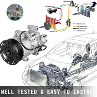Pièce auto, compresseur de climatisation 12V pour Toyota RAV4 Prado HILUX HIACE YARIS COROLLA Lexus