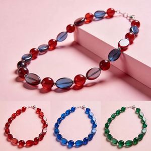 Colar Grande de Aço Titânio com Cruz para Homens e Adolescentes, Corrente de Crucifixo de <span class=keywords><strong>Jesus</strong></span> em Três Camadas com Caixa - Product Image 2