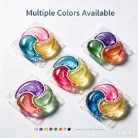 Pod Pencuci Piring untuk Kemasan Personalisasi dalam Jumlah Kecil, Daya Bersihkan Lemak yang Kuat &amp;   Perlindungan Kaca 12g MSDS Kapasitas Produksi Tinggi