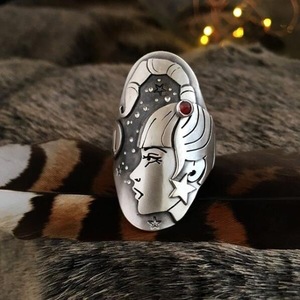 Anillo de Constelación Escorpio de Yunnique, Joyería de Aleación para Mujer, Regalo con Engaste de Puntas - Product Image 1