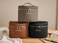 Pochette de voyage personnalisée et flexible avec fermeture éclair pour cadeaux de garçons d'honneur, kits promotionnels marketing et cadeaux d'incitation pour référés