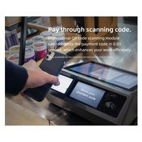 Sunmi D2 Mini Caisse Enregistreuse 10.1 ''Tout en Un Pos Carte NFC Paiement Caissier Android 8.1 Tablette Pos avec Imprimante Thermique 58mm