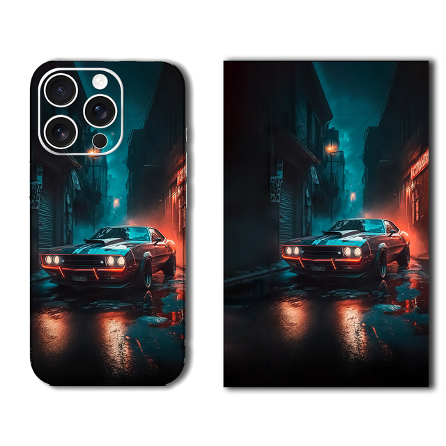DIY Customized Colored Patterns Mobile Phone Back Film Anti-scratch Skin Sticker for Iphone 15 Pro Max
