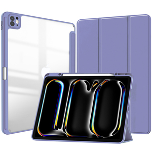 Funda Junchi B04B 2025 Creator <span class=keywords><strong>Pro</strong></span> para <span class=keywords><strong>iPad</strong></span> <span class=keywords><strong>Pro</strong></span> de 13 Pulgadas, Pantalla Acrílica Premium, Parte Trasera con Calidad de Estudio, Magnética, Precisa, con Función de Reposo y Soporte para Lápiz - Product Image 1