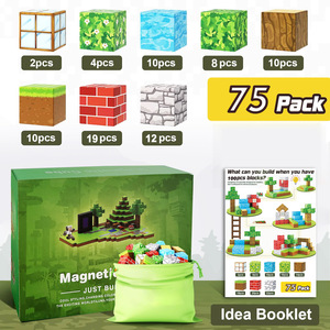Magnetic <strong>Blocks</strong>-<strong>Build</strong> Mine Magnet World Set <strong>for</strong> Boys &amp; Girls Age 3-5 6-8 Purchase Agent - Product Image 5