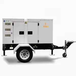 100kVA Diesel Generator Silent Trailer Generator With WP6D Engine 80kW Mobile Generator Diesel